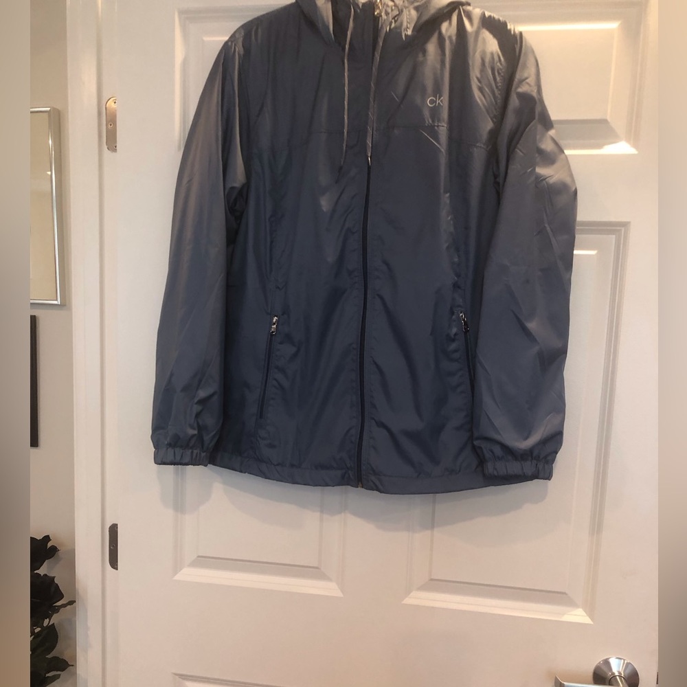 Mens Calvin Klein hooded jacket. Signature jacket. Excellent condition